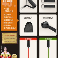 BAIJIA 百嘉 拉力绳 健身器材 LLS-88 男士初级/9件套