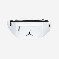 NIKE 耐克 JordanNIKE耐克腰包JORDAN男女儿童单肩包  白色 8/20(50*20*10cm)