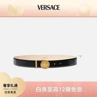 VERSACE 范思哲 女士美杜莎徽章腰带皮带85  礼物