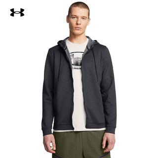 安德玛 UNDERARMOUR）秋冬Meridian Cold Weather男子连帽训练运动外套1387907 黑色001 XXL