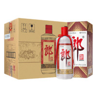 移动端、京东百亿补贴：LANGJIU 郎酒 郎牌郎酒 酱香型白酒 53度 1000ml*6瓶 整箱装 端午节送礼