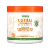 Cantu 美国直邮Cantu免洗护发素含乳木果油针对干枯头发453g