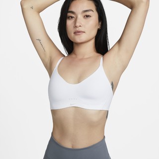 NIKE 耐克 官方ALATE女细肩带款低强度支撑速干衬垫内衣透气DM0527