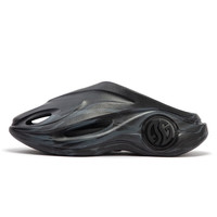 361° 游鲸2 中性运动拖鞋 672421103-5 曜石黑/烟灰 44