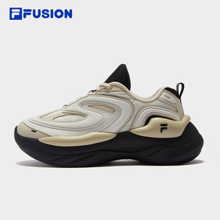 FILA FUSION 侯明昊同款|FILA FUSION斐乐女鞋越野跑鞋2024冬新款陨石鞋休闲鞋