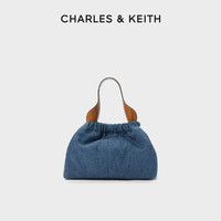 CHARLES & KEITH CHARLES&KEITH秋冬女包CK2-10151320-2时尚牛仔单肩云朵包女