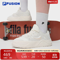 FILA 斐乐 FUSION斐乐潮牌女鞋50-50场下滑板鞋2024夏季休闲运动鞋