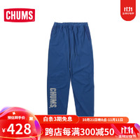 CHUMS 洽洽鸟 潮牌户外男款时尚裤子休闲轻薄清爽弹力长裤CH03-1332 蓝色N001 M