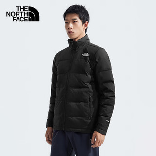 THE NORTH FACE 北面 三合一冲锋衣男户外防水羽绒内胆鹅绒保暖24秋季上新预|81QS JK3/宇宙黑 L/175