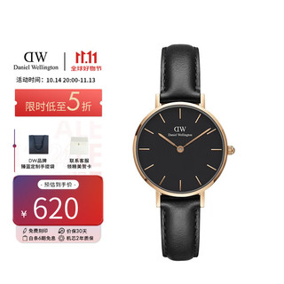 Daniel Wellington PETITE系列 28毫米石英腕表 DW00100224