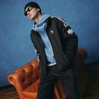 adidas 阿迪达斯 三叶草系列 男女通用运动夹克 KLE01-2024C