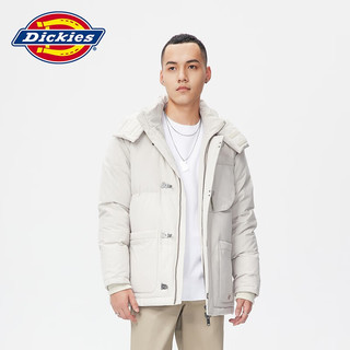 dickiesDickies羽绒服 可拆卸下摆长款羽绒服10913 米灰色 L 充绒量:300g