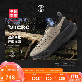 LI-NING 李宁 中国李宁飞电CRC丨运动鞋情侣款24新款碳板复古潮流跑鞋AZGU043