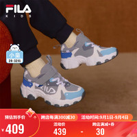 FILA 斐乐 童鞋儿童跑步鞋2024冬季男女小童儿童复古跑鞋