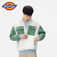 Dickies 帝客 夹克男 口袋上衣时尚百搭保暖外套 DK011258 奶油色 L