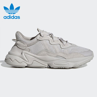 adidas 阿迪达斯 三叶草 Ozweego珍珠烟灰复古休闲运动老爹鞋FY2023