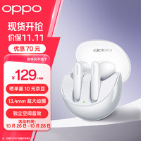 移动端、京东百亿补贴：OPPO Enco Air3 半入耳式真无线动圈蓝牙耳机 冰釉白