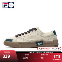 FILA FUSION 斐乐潮牌男子轻质帆布鞋低帮时尚休闲鞋