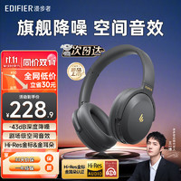 移动端、京东百亿补贴：EDIFIER 漫步者 MT6pro主动降噪头戴式无线蓝牙耳机电竞游戏音乐耳麦新款隔音 手机电脑平板通用 雅灰+大耳机包+晒图赠品四选一