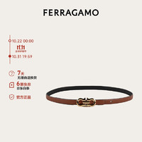 Salvatore Ferragamo 菲拉格慕 Ferragamo）女士铁锈色皮带 0776828_C  _ 95  95（2尺7）