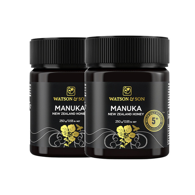 WATSON & SON 沃森麦卢卡蜂蜜 MGS5+ 250g*2瓶
