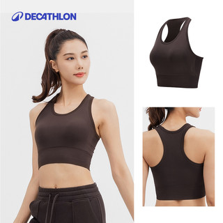 DECATHLON 迪卡侬 运动内衣女防震一体式徒步背心普拉提速干外穿文胸SAS1