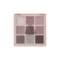 3CE 三熹玉 九色纷呈眼影盘 #A SHY ASH沙丘灰粉 8.5g