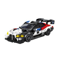 SEMBO BLOCK 森宝积木 积械名车系列 714562 BK.8战马飞驰八格车