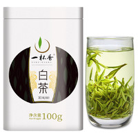 百亿补贴：一杯香 2024新茶一杯香白茶100g安吉特产茶叶罐装白茶绿茶叶春茶散装茶叶