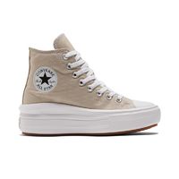 CONVERSE 匡威 官方 All Star Move女厚底鞋奶咖色浅灰褐色A04365C