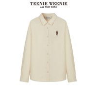 TEENIE WEENIE TeenieWeenie小熊秋季学院风日常简约休闲长袖衬衫上衣女