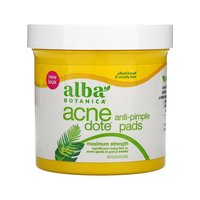 alba BOTANICA 美国直邮Alba Botanica疮贴片去除皮肤油脂抗暗成分温和60片