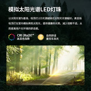 AUX 奥克斯 LED高显指健康照明吸顶灯儿童房护眼灯主卧房间云朵灯具 飞机款-健康照明48W三色调光