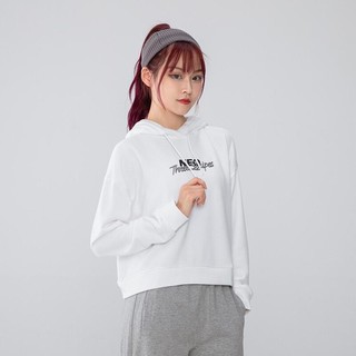 adidas NEO SEP HDY 时尚百搭女士舒适休闲运动连帽卫衣短上衣