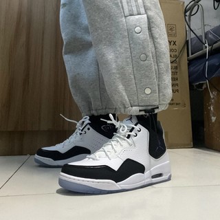 NIKE 耐克 AIR JORDAN Courtside 23 男子休闲运动鞋 AR1000-104 黑白 44.5