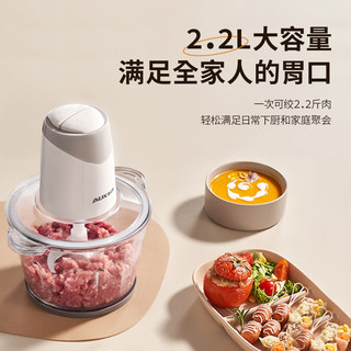 AUX 奥克斯 绞肉机家用全自动多功能电动小型绞馅机搅拌料理机打碎肉机