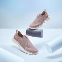 SKECHERS 斯凯奇 女款健步鞋网布一脚蹬懒人鞋休闲女鞋运动鞋秋季