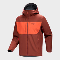 ARC'TERYX 始祖鸟 GAMMA系列 MX HOODY 男子软壳夹克 Sequoia/Solaris/红杉褐/暖阳橙 M