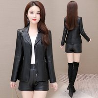 欧偲麦 女士皮衣外套 101