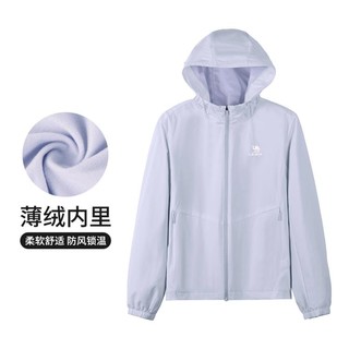 CAMEL 骆驼 跑步外套外套女款秋冬运动服休闲夹克上衣女款梭织加绒连帽外套