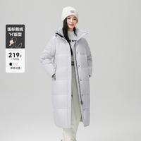 雪中飞 女式长款羽绒服 2024新款秋冬户外御寒外套