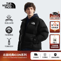 THE NORTH FACE 北面 1996Nuptse高蓬鹅绒羽绒服3C8D 4G3/宇宙黑 L /180（建议150-170斤）