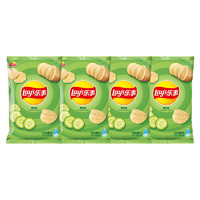 Lay's 乐事 马铃薯片 黄瓜味 40g*4袋