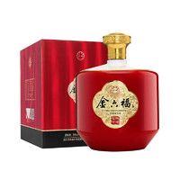 金六福 中国福酒浓香型白酒 收藏送礼聚会宴请 大坛酒 1500ML（3斤装） 50度 1.5L 1坛 金六福陈坛福酒