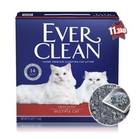 EVER CLEAN 铂钻 红标 膨润土猫砂 11.3kg