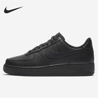 NIKE 耐克 Air Force 1 Low 纯黑 AF1空军一号女子低帮 DD8959-001 35.5