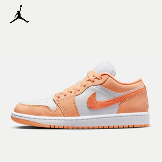 NIKE 耐克 AIR JORDAN 正代系列 Air Jordan 1 Low 女子篮球鞋 DC0774-801 落日雾黄/亮橘/白色 36