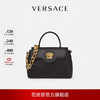 VERSACE 范思哲 女士La Medusa美杜莎链条单肩女王包 KVO41-黑金色