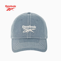 Reebok 锐步 时尚牛仔帽 潮流百搭刺绣棒球帽