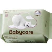 88VIP：babycare 婴儿加厚干湿两用绵柔巾 80抽